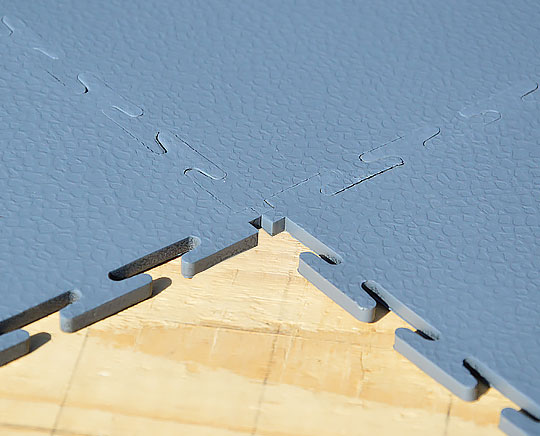 TUFF 7 Heavy Duty interlocking PVC Floor tiles