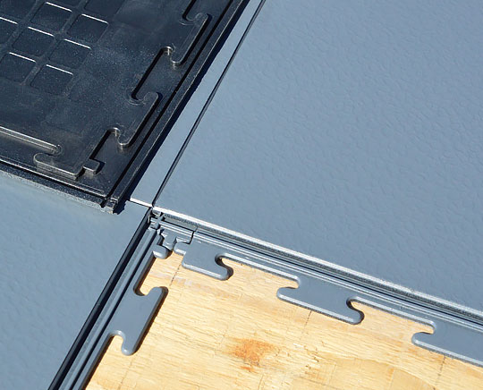 SMOOTH TuffSeal PUR PVC Floor tiles